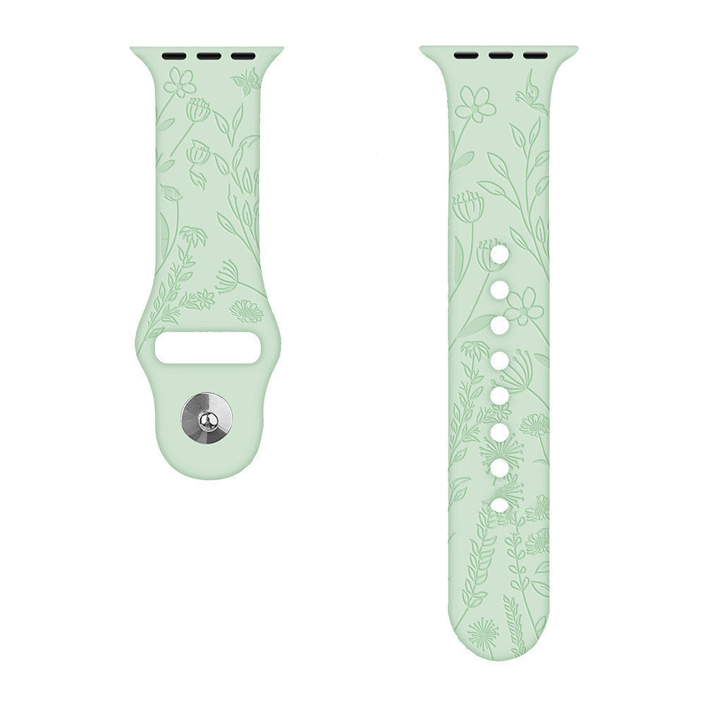Laser Engraved Embossed Silicone Strap Switch2Console