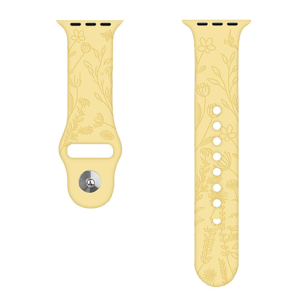 Laser Engraved Embossed Silicone Strap Switch2Console