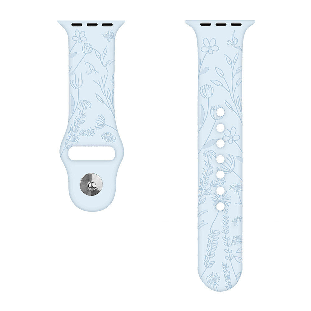 Laser Engraved Embossed Silicone Strap Switch2Console