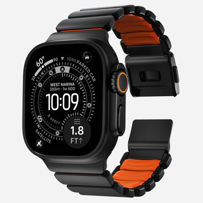 Bracelet Black Titanium Orange RAMPART