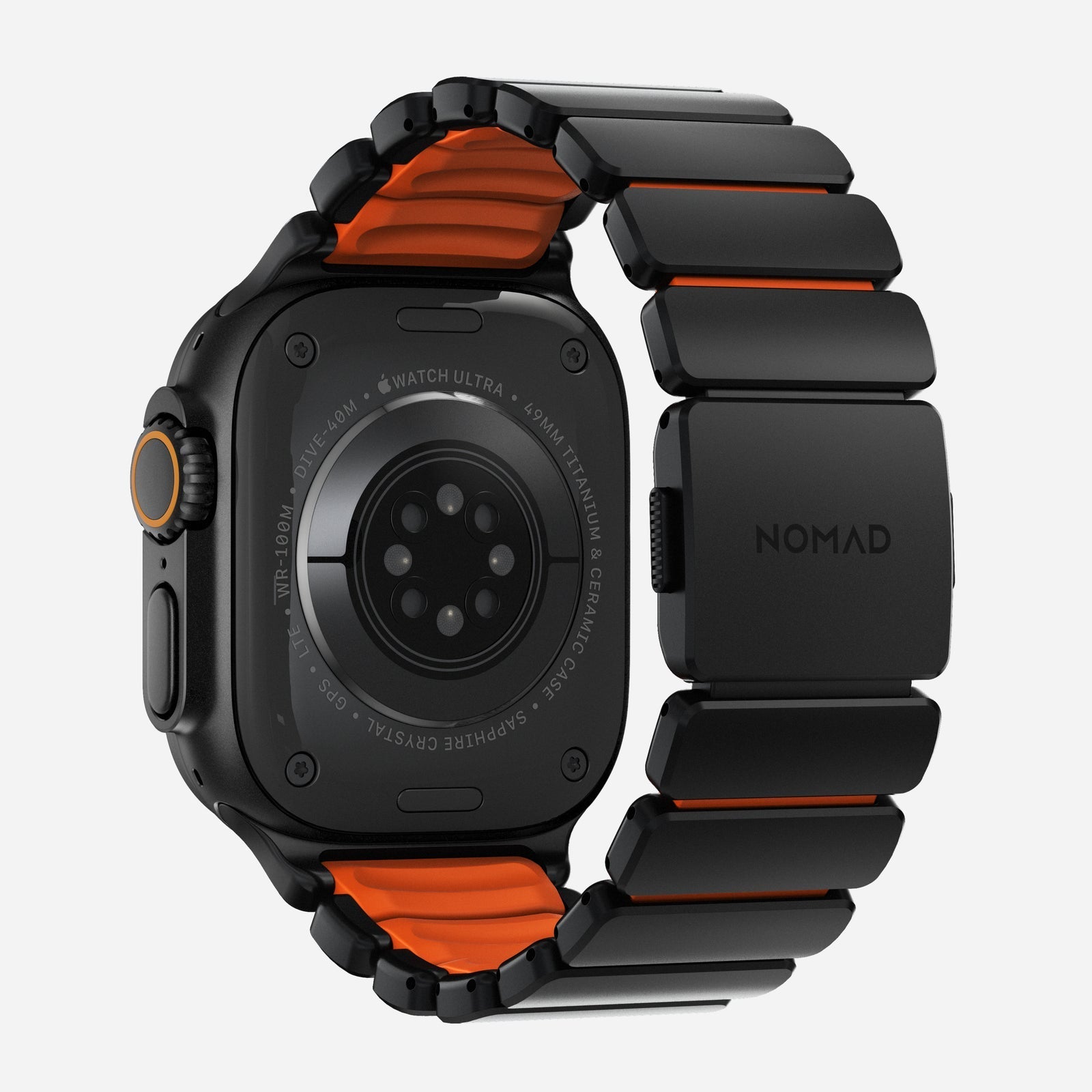 Bracelet Black Titanium Orange RAMPART