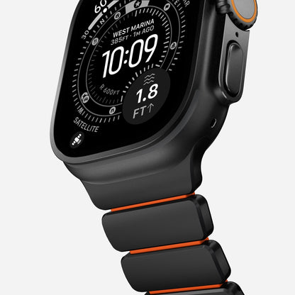Bracelet Black Titanium Orange RAMPART