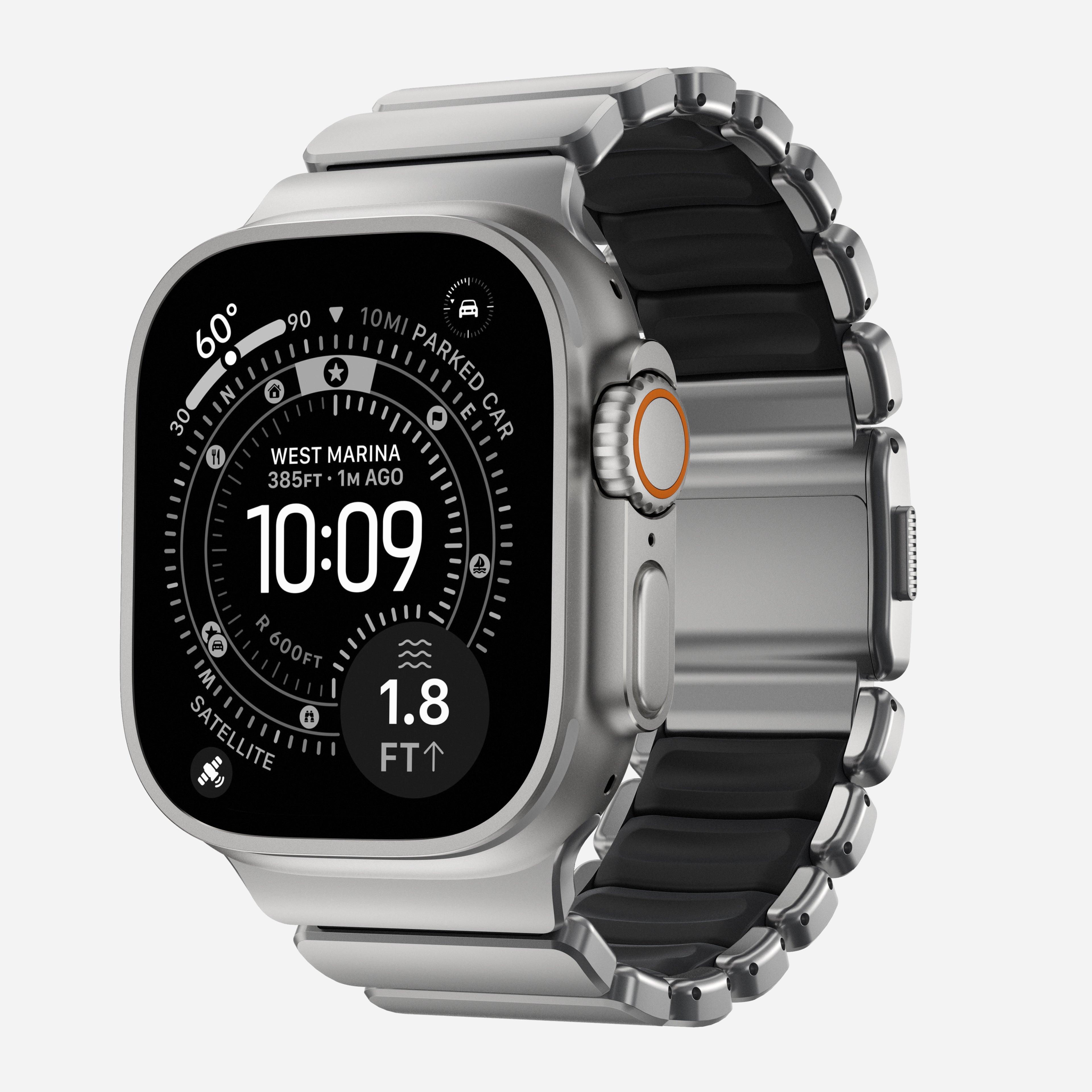 Rampart Bracelet Titanium Orange FennecProtect