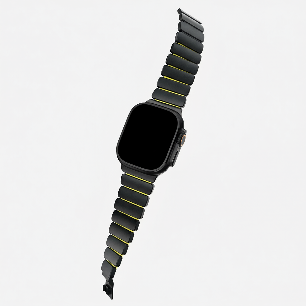 Bracelet Black Titanium Green RAMPART
