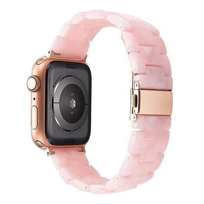 Bracelet de montre en résine pour apple watch 6 5 4 bandes 42mm 38mm ceinture correa transparente pour iwatch série 6 5 4 3/2 bracelet 44mm 40mm FennecProtect