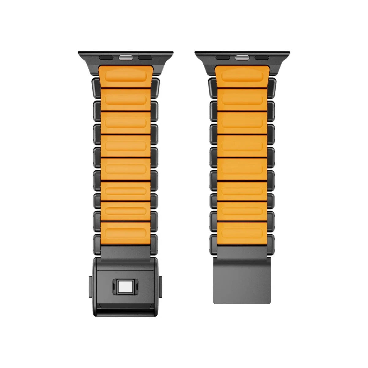 Bracelet de luxe en acier inoxydable pour Apple Watch Ultra 3 2 1 49mm iwatch 11 10 46mm bracelet en métal pour série 9 8 7 6 se 5 4 46mm 45mm FennecProtect