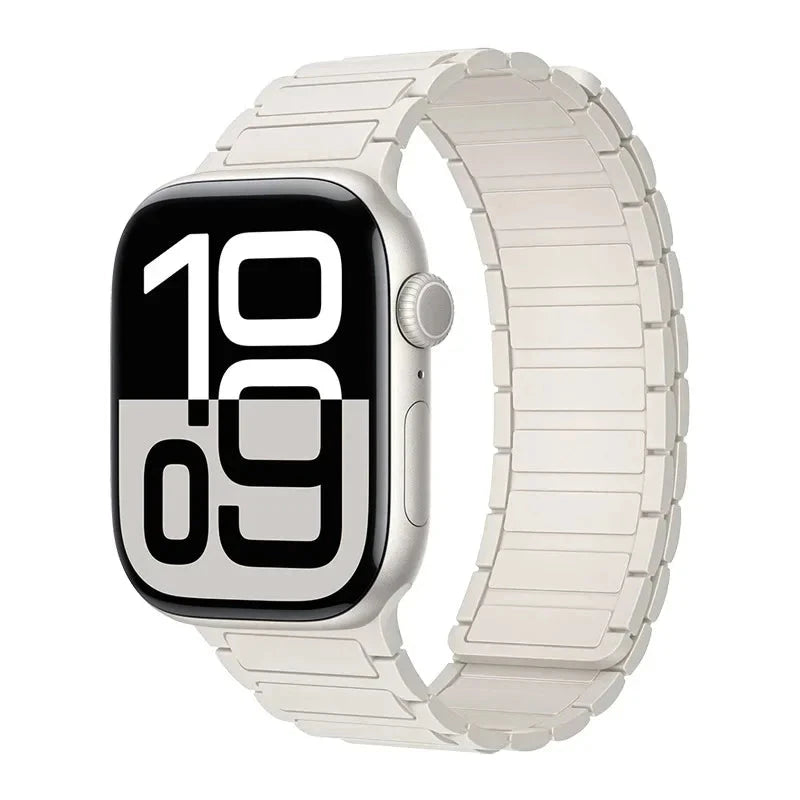 Magnetic Band for Apple Watch Ultra 2 49mm 46mm 42mm 45mm 44mm 40mm 41mm Silicone Strap IWatch Series 10 9 8 7 6 SE 5 4 Bracelet FennecProtect